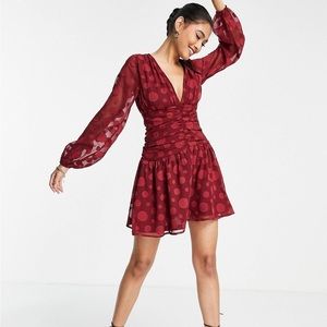 ASOS DESIGN Skater Mini Dress